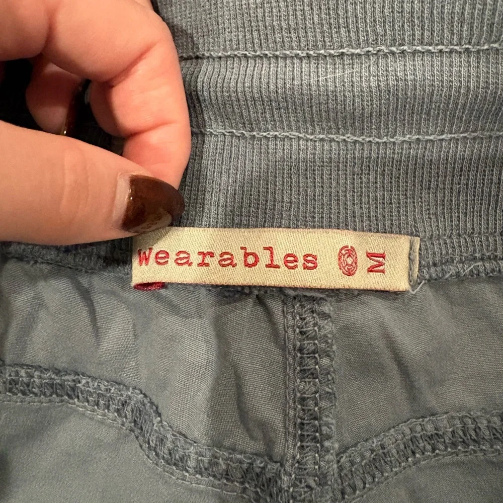 Wearables Blue Cargo Pants Size M - Picture 4 of 7